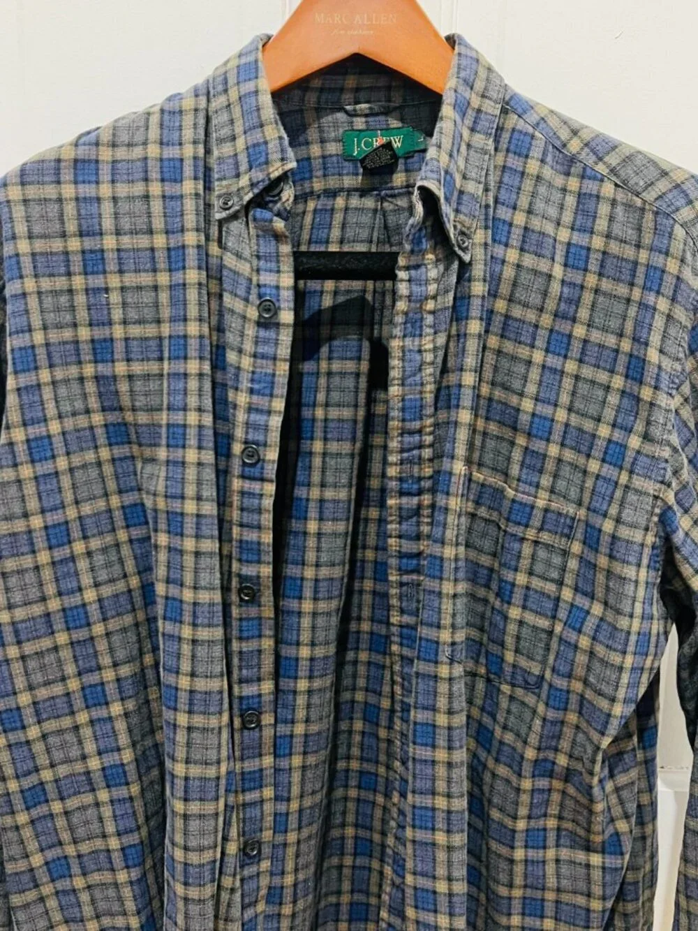 Vintage 90's JCrew Shirt men's size Large